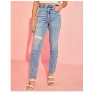 Hidden Tracey High Rise Straight Jean - Size 25
